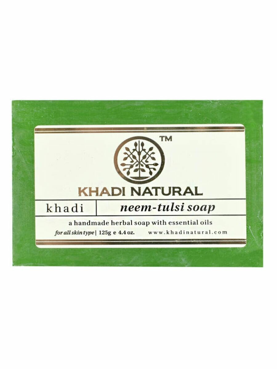 Мыло ручной работы натуральное Ним-Тулси 125 г Neem Tulsi
