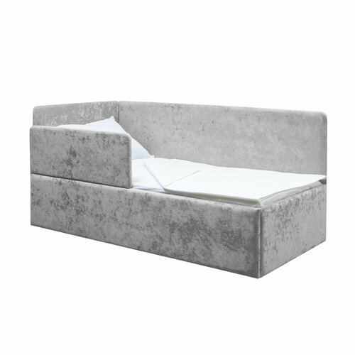 Кровать Непоседа 20090 серая универсальный угол без ящика с защитным бортиком 18999₽