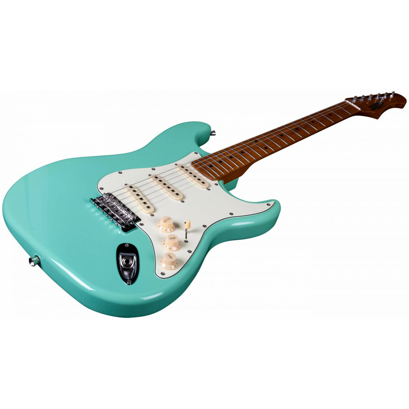 JET JS-300 SFG электрогитара, Stratocaster, корпус липа, 22 лада, SSS, tremolo, цвет Sea Foam Green