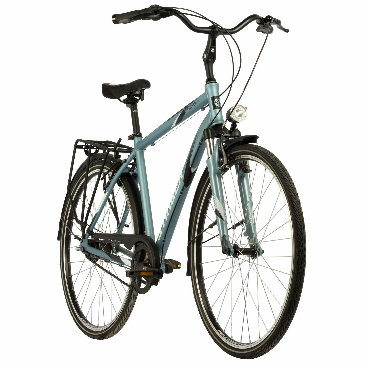 Велосипед STINGER 700C VANCOUVER STD синий, алюминий, размер 60