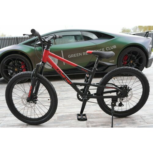 Велосипед Time Try ТT2787s 22 Алюминиевая рама 115 Детский Подростковый Спортивный Для девочек Для мальчиков красный 24900₽