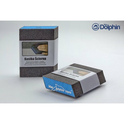Шлифовальная губка острый угол Blue Dolphin (110*68*25мм) Р150