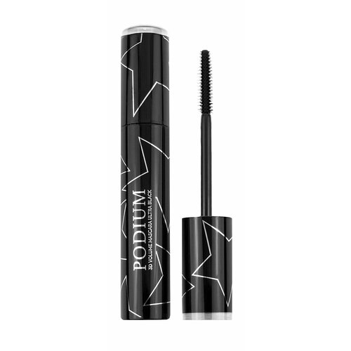 YLLOZURE Тушь для ресниц с 3D эффектомPodium 3D Effect Mascara объемная, 10 мл, 11 черный