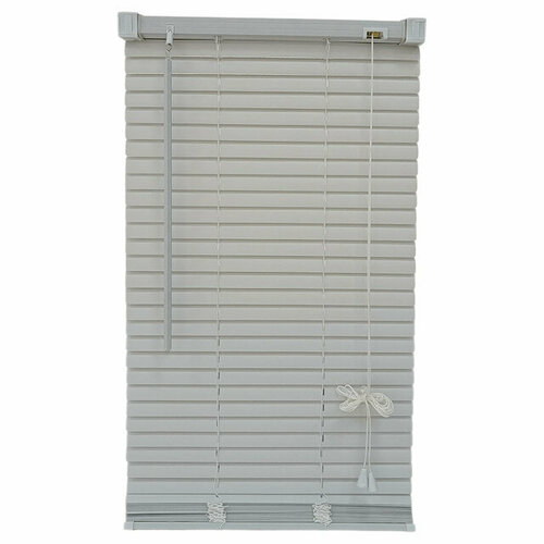 Жалюзи горизонтальные ugo loks пвх 80x180см белые 25мм арт589151 2704₽