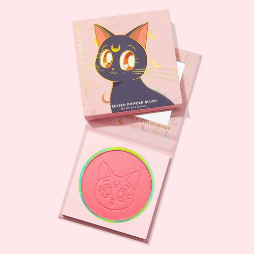 Румяна Sailor Moon Colour POP pressed powder blush, cat's eye, 6 гр румяна sailor moon colour pop pressed powder blush from the moon 6 гр