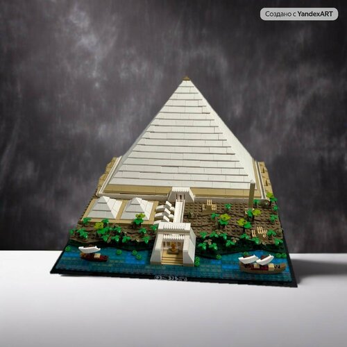 Конструктор Gamesfamily 7 чудес света конструктор великая египетская пирамида в гизе на 1476 деталей