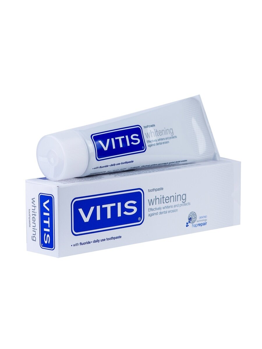Зубная паста отбеливающая VITIS WHITENING DENTAID, 100 мл - фото №15