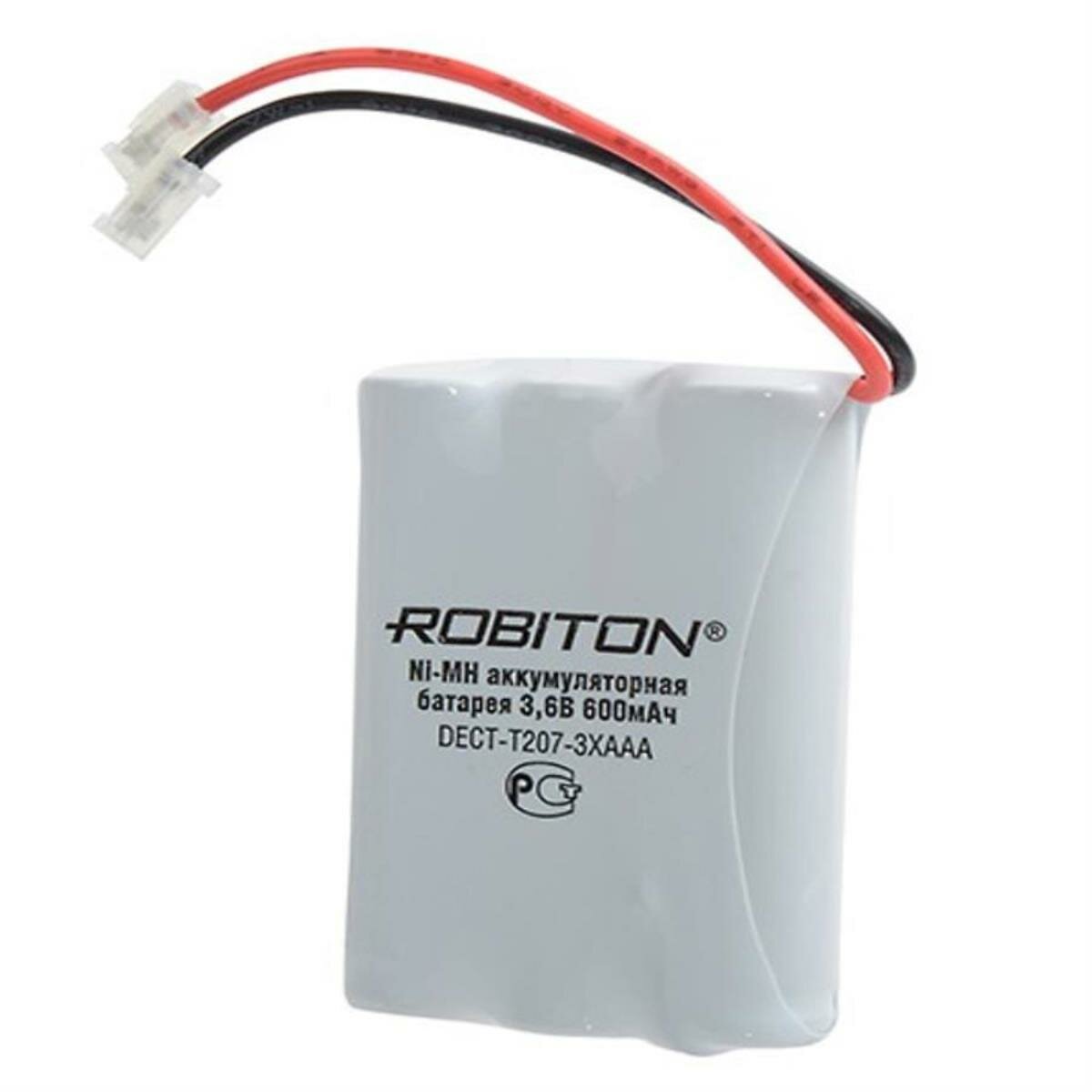 Robiton DECT-T207-3XAAA (Т207) Аккумулятор Ni-MH 3.6V 600mAh