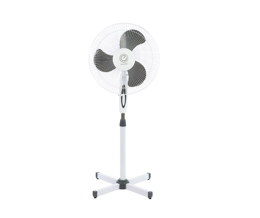 Вентилятор напол. ENERGY EN-1659 бело-серый (030381) (40 Вт, 40 см, 3 скор), (2!)