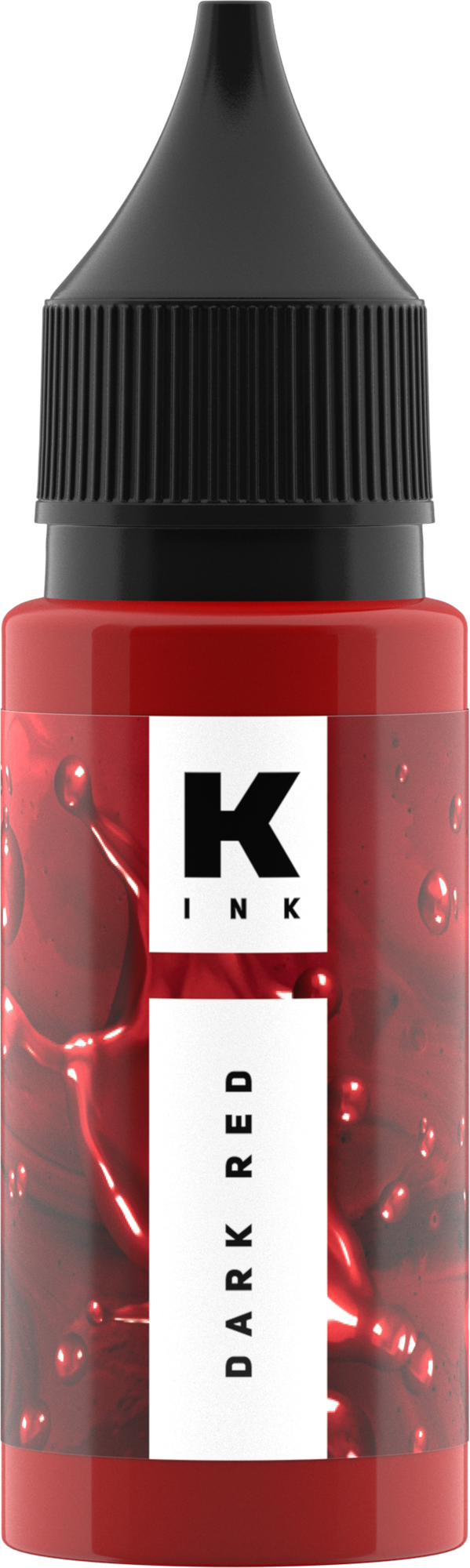 Краска Tattoo Ink пигмент для татуировок Темный красный 15 мл