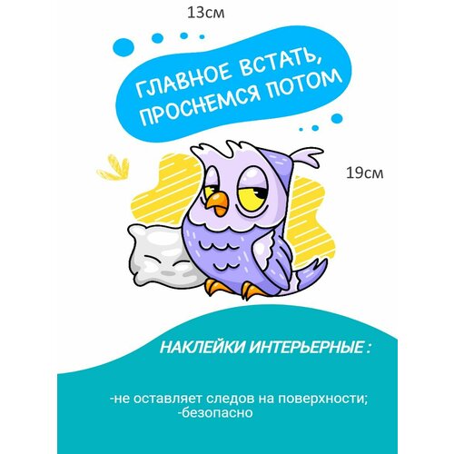 Наклейка Сова 300₽