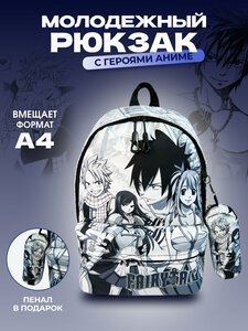 Рюкзак для школы с героями аниме