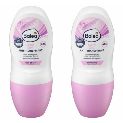 Balea Дезодорант Extra Dry 50 мл 2 шт 1171₽