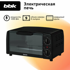 Электропечь BBK OE0912M черный