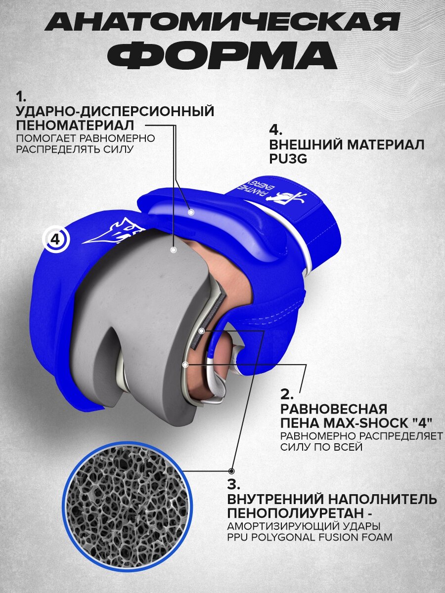 Перчатки ММА для единоборств XXS