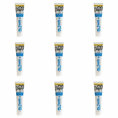Mr. Tooth Зубная паста Тройное действие 170 г, 9 шт
