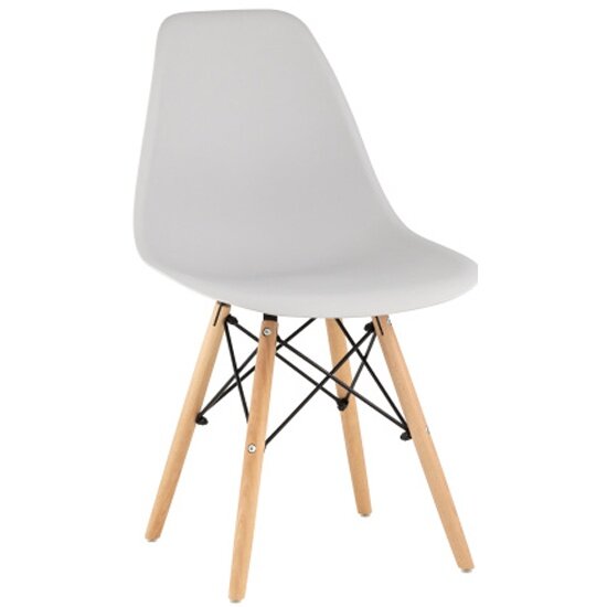 Стул обеденный Stool Group Стул EAMES, светло-серый