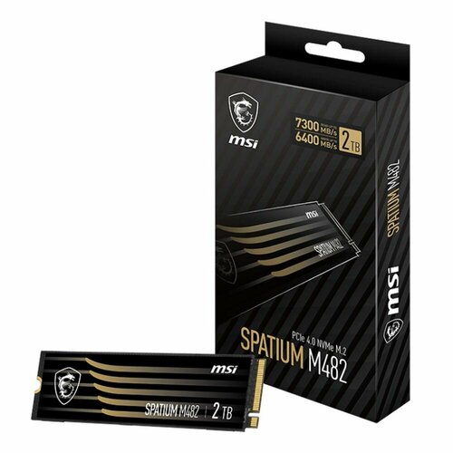 M2 2280 2TB MSI SPATIUM M482 Pro Client SSD PCIe Gen4x4 with NVMe 1904300₽
