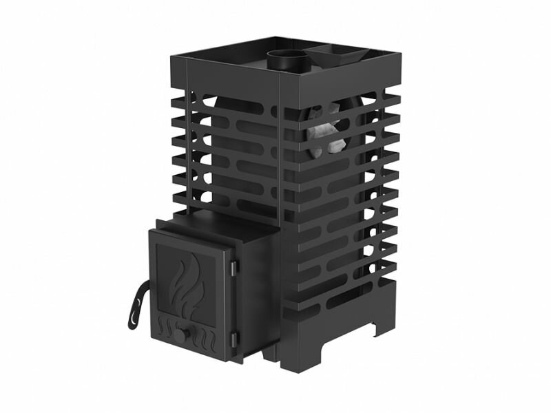 фото Печь Везувий Астон 16 - Стальная дверца