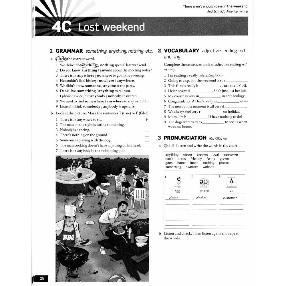 English File. Third Edition. Pre-Intermediate. Workbook with key - фото №17