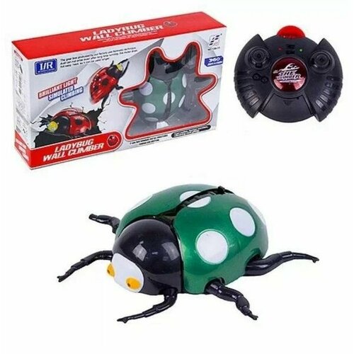 Божья Коровка На РУ Со Световыми Эффектами Зеленая 1256₽