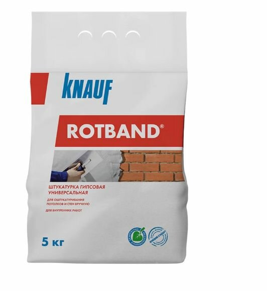 фото Штукатурка гипсовая 5 кг