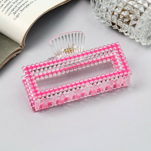 Краб для волос Хелен колор прямой 9 см микс 779₽