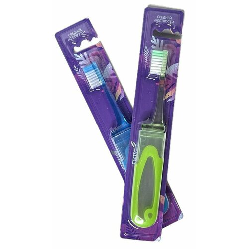 Щетка зубная дорожная EUROHOUSE medium 449₽