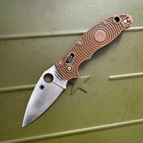 Складной нож Spyderco Manix 2 Brown, длина лезвия 8.5 см складной нож spyderco manix 2 c101gpdbl2