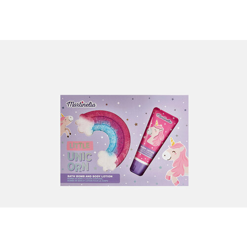 Детский набор Martinelia Little Unicorn Bath Bomb And Body Lotio 2шт 3392₽
