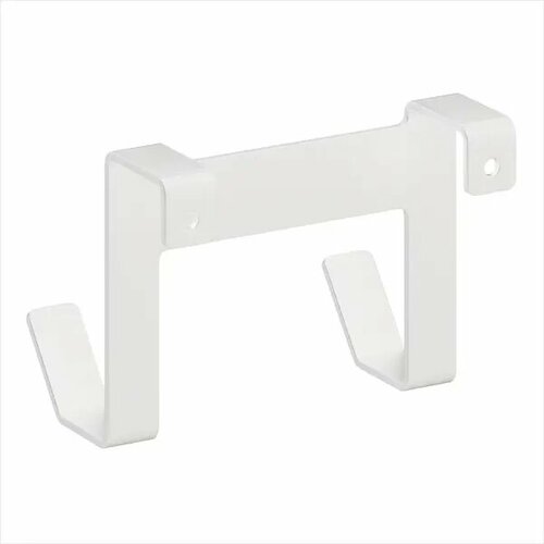 Крючок двойной Delinia 70x51 мм сталь цвет белый 653₽