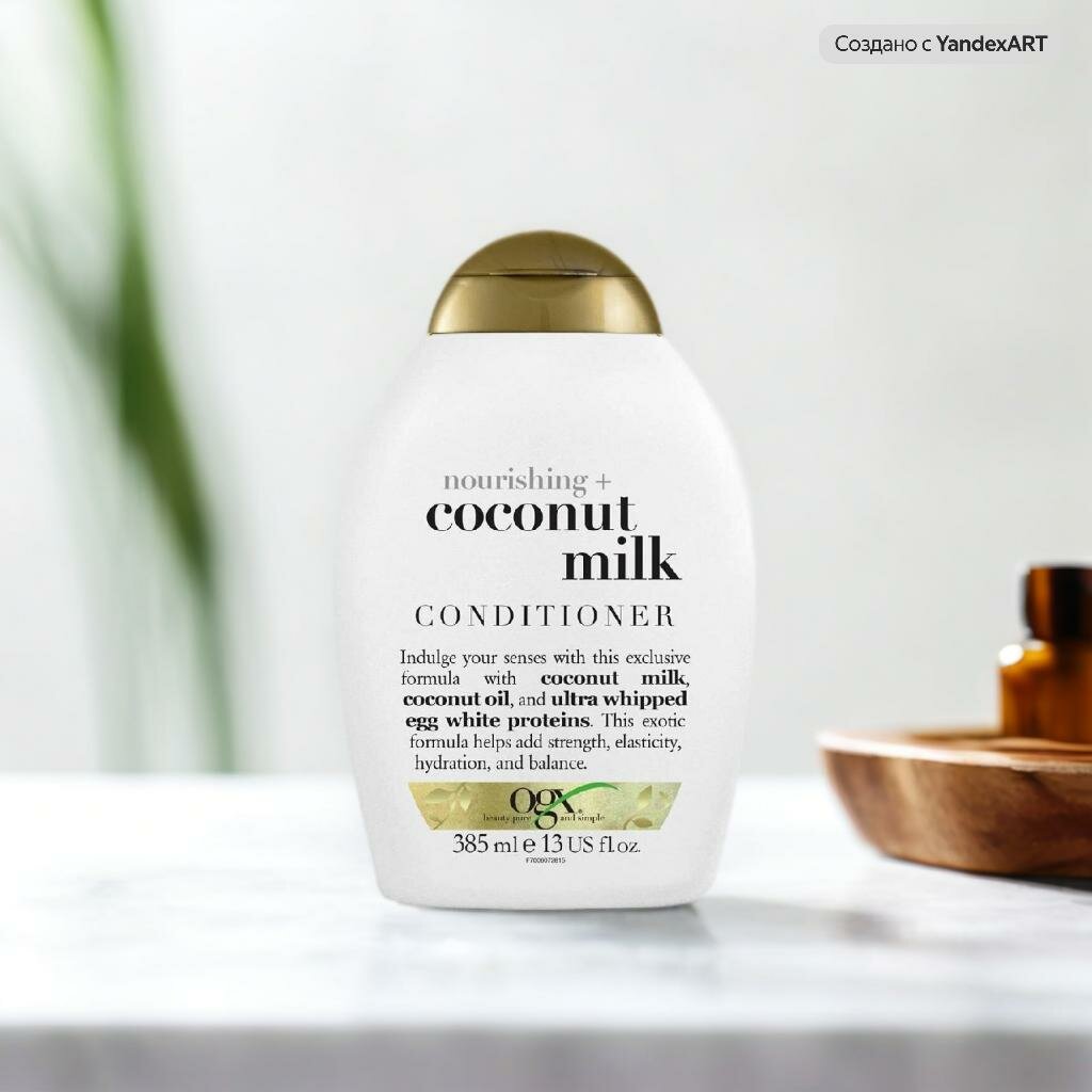 Кондиционер OGX с кокосовым молоком питательный, 385 мл - фото №16