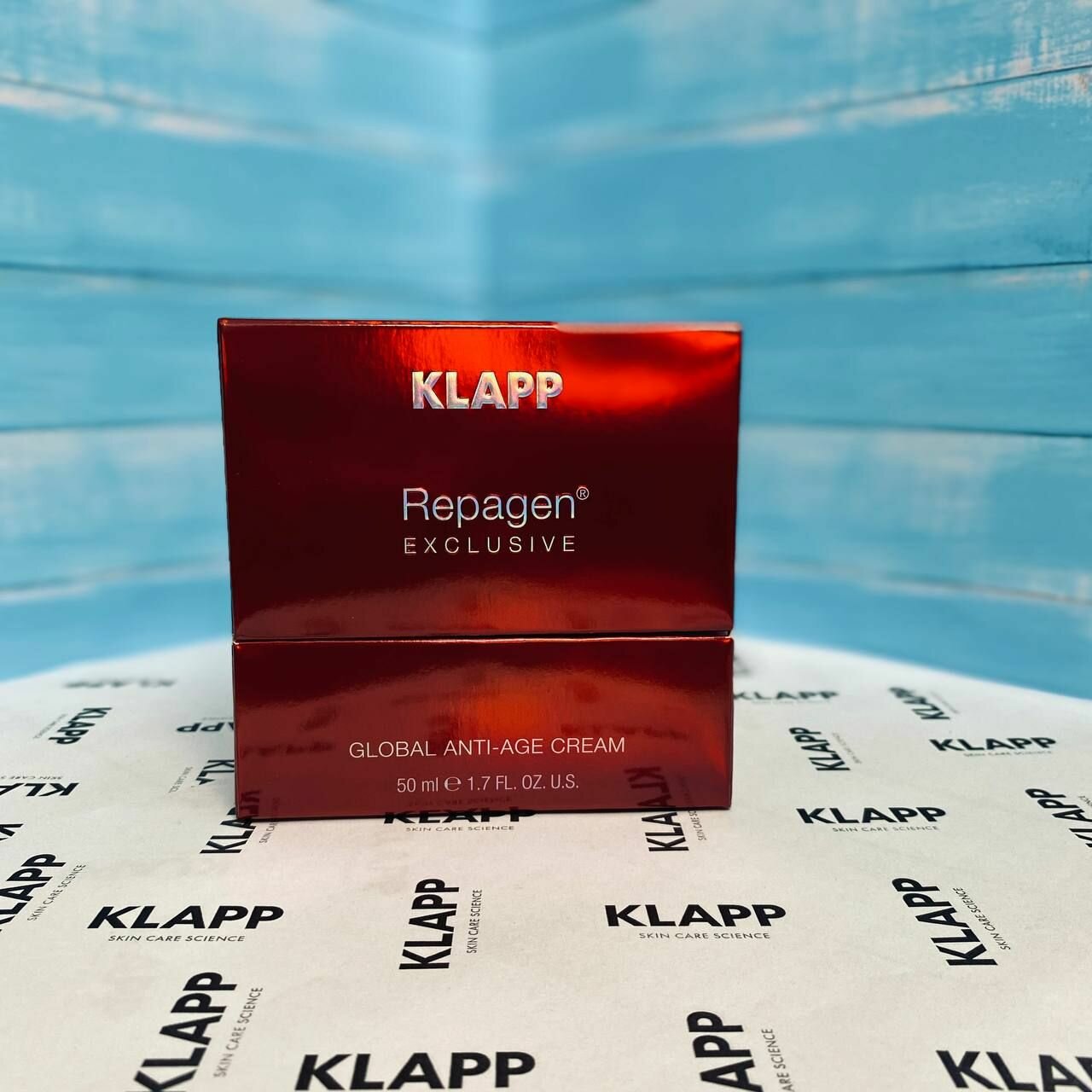 Комплексный крем "Глобал Анти-Эйдж" / REPAGEN? EXCLUSIVE Global Anti-Age Cream KLAPP COSMETICS 50 мл 4306 - фото №8