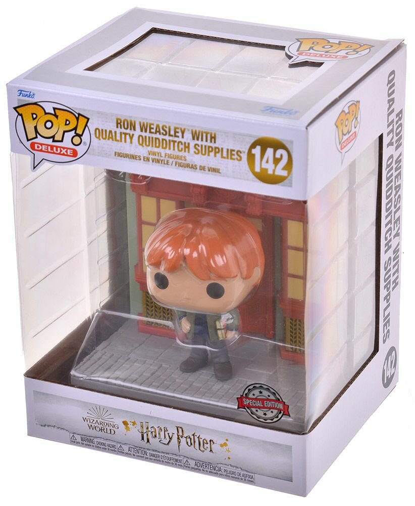Фигурка Funko POP! Deluxe. Гарри Поттер: Рон Уизли на Косой Аллее - фото №8