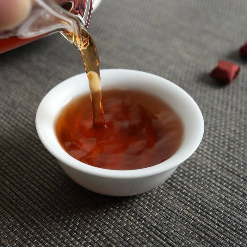 Смола Шу Пуэра Цитрусовый вкус Чен Пи Ча Гао 10 г. 14 шт, Чайная паста Cha Gao, Puer — фото 1