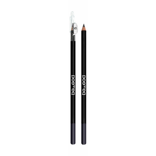 POETEQ Карандаш для глаз Eyeliner with sharpener с точилкой,2 г, 35 пепельный серый