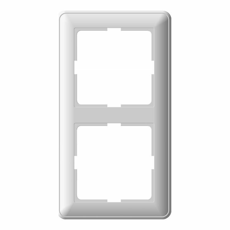 W59 2-постовая рамка Schneider Electric белый KD-2-18