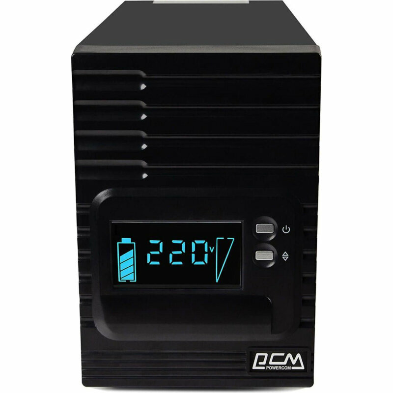 Источник бесперебойного питания Powercom Smart King Pro+ 2400Вт 3000ВА черный - фото №19