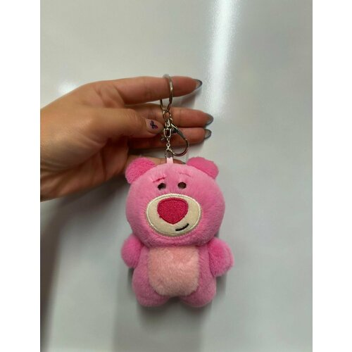 Брелок розовый медведь 489₽