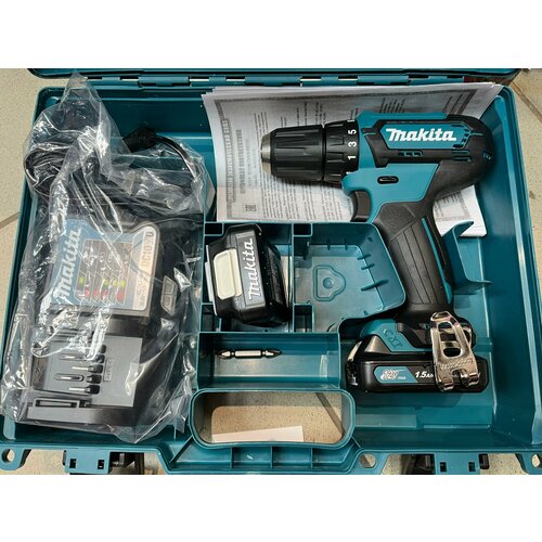 Аккумуляторная дрель-шуруповерт Makita DF333D 12В 11990₽