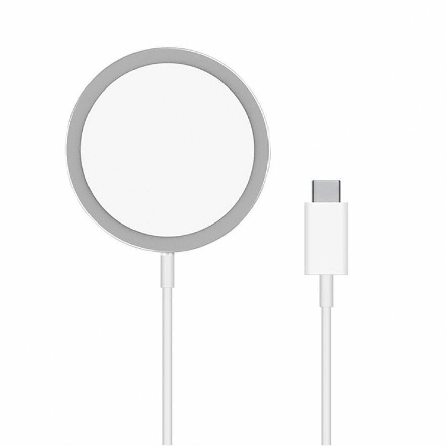 Беспроводное зарядное устройство Apple MagSafe, белый (MHXH3ZE/A)