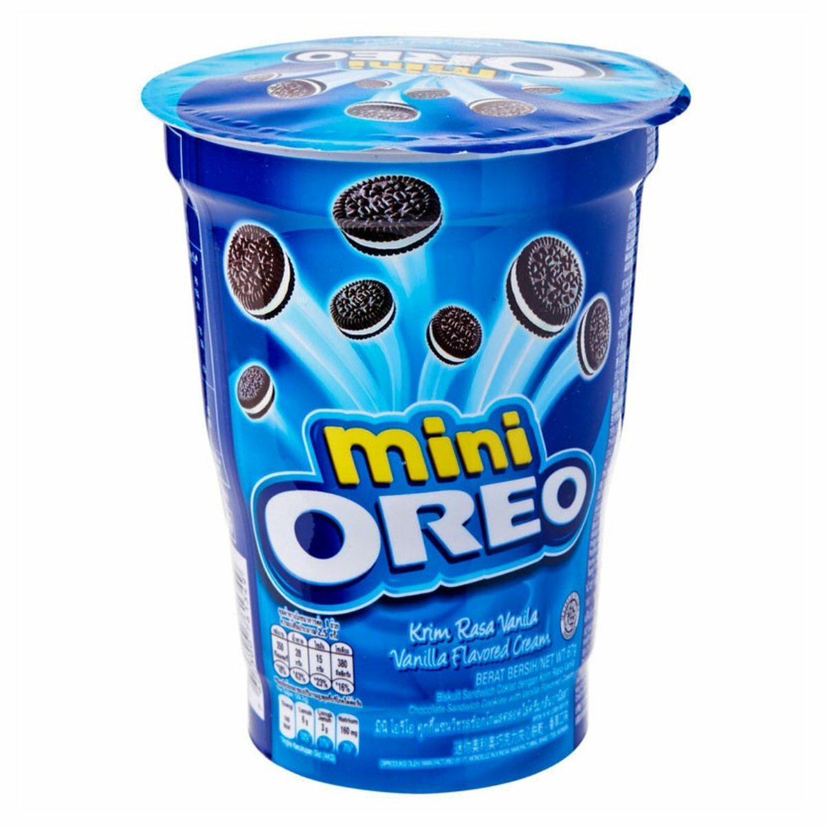 Печенье Oreo Мini Original / Орео мини Оригинал 61.3гр (Индонезия)