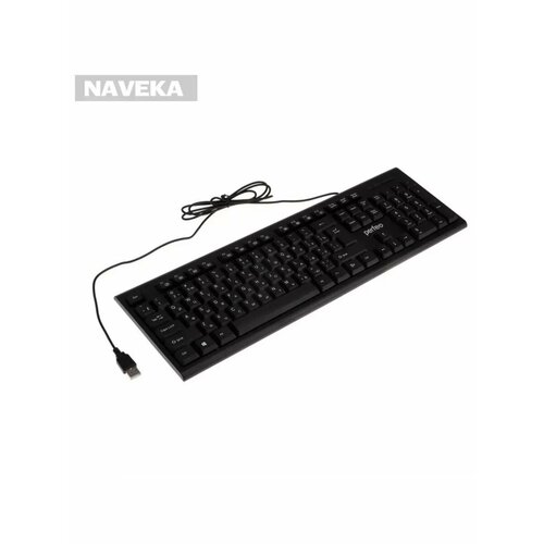 Клавиатура Perfeo CLASSIC проводная мембранная 104 клав 103300₽