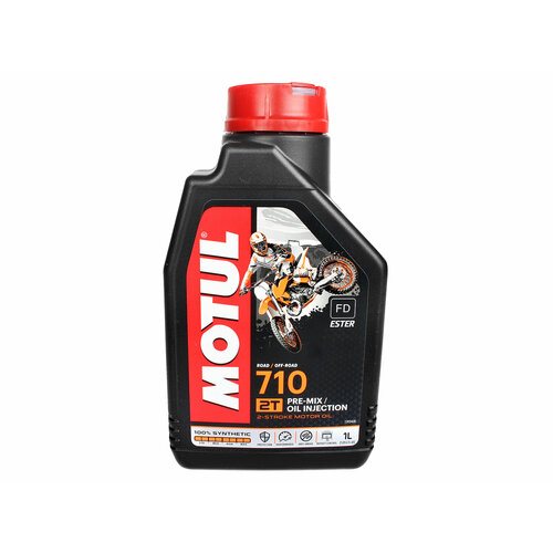 фото Синтетическое моторное масло motul 710 2t, 1 л, 1 шт.