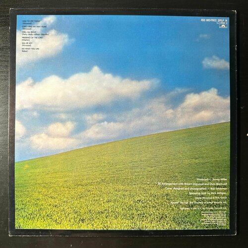 Виниловая пластинка Blind Faith - Blind Faith (Англия 1983г.)