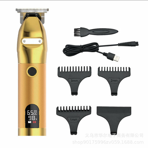 Профессиональная машинка для стрижки S9 цвет золотой 146100₽