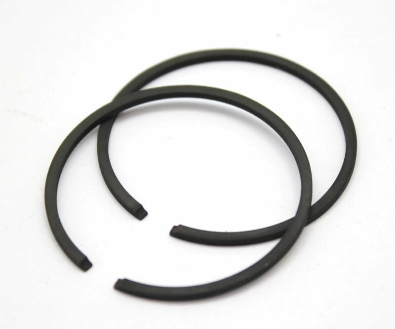 фото Кольца поршневые (2 шт.) 40х1,5 мм для мотокосы, бензокосы и триммера 43см3 Huter, Carver, Patriot, Champion, Prorab и пр.