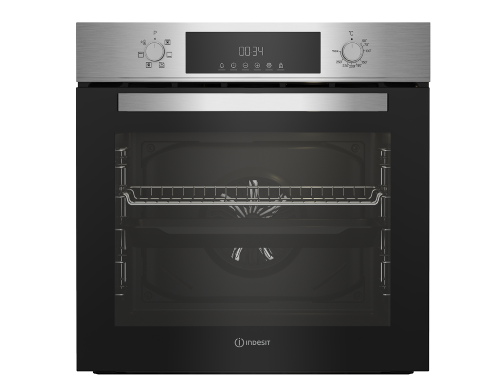 Духовой шкаф электрический INDESIT IBFTE 3644 IX, нержавеющая сталь