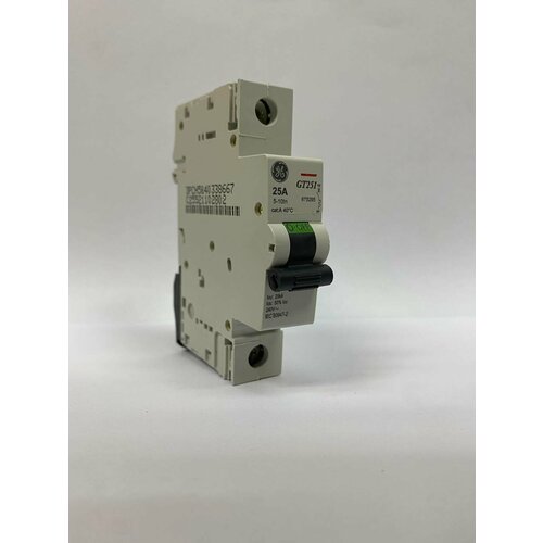 General Electric Модульный автоматический выключатель 25А 25кA 1P С АС GT251C25 450₽