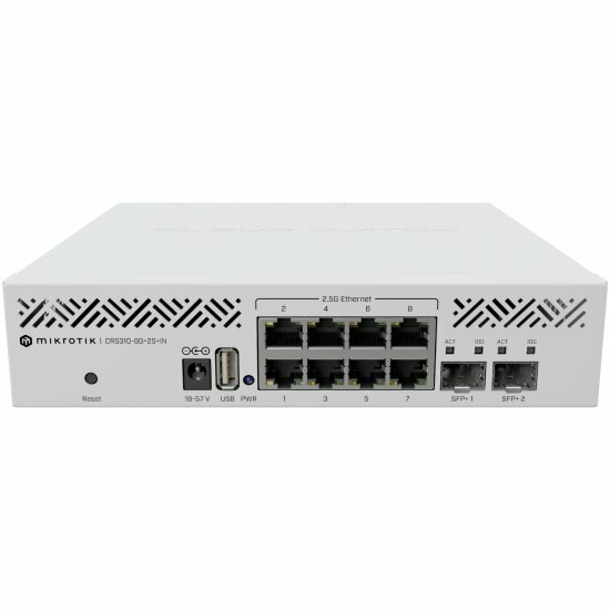Коммутатор Mikrotik CRS310-8G+2S+IN